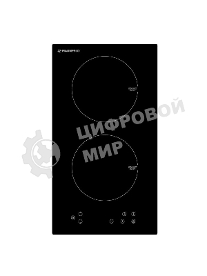 Индукционная варочная панель Maunfeld EVI.292-BK, конфорок: 2 шт., стеклокерамика, независимая, черный