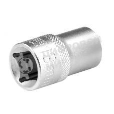 Головка торцевая, 13 мм, 12-гранная, CrV, под квадрат 1/2