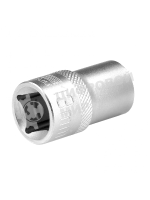 Головка торцевая, 13 мм, 12-гранная, CrV, под квадрат 1/2