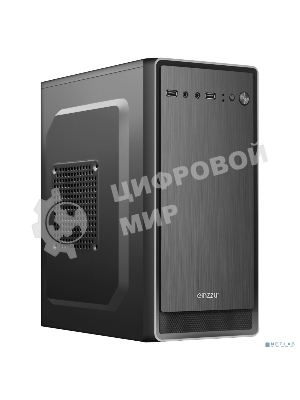 Компьютерный корпус Ginzzu B180 2хUSB 2.0,AU w/o PSU