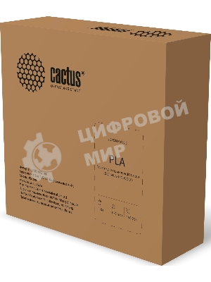 Пластик для принтера 3D Cactus CS-3D-PLA-1KG-WOOD PLA d1.75мм 1кг L326м 1цв.