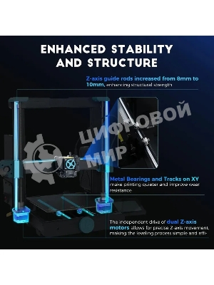 3D принтер Sovol SV06 ACE, FDM, 220х220х250мм, полиэфиримид, 600 мм/с, USB, Wi-Fi, TF
