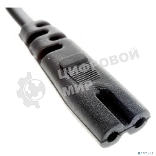 Шнур сетевой Rexant вилка СЕЕ 7/16 - разъем IEC 320 C7, кабель 2x0,75 мм, 3 м (PE пакет)