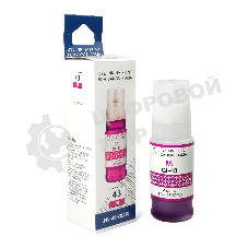 Чернила NVPrint GI-43 M (NV-4680C001) для Canon Pixma G540, G640 (70 мл) Magenta (в коробке) совместимые