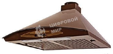 Вытяжка каминная Gefest ВВ 2 К17 коричневый/золотистый, 50 см, 180 куб. м/ч, 64 дБ