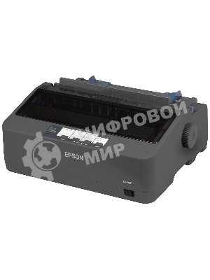 Принтер матричный Epson LX-350 (C11CC24031/C11CC24032), (А4, 357 cps (12 cpi), USB, LPT, COM)