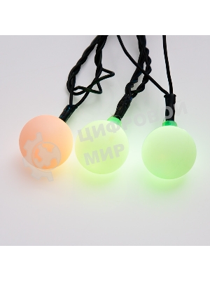 Гирлянда Neon-night LED - шарики RGB, O23 мм, 5 м