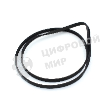 Ремень 1208 J4 для стиральной машины Indesit, Ariston, Hotpoint, Margarita черный 1128мм