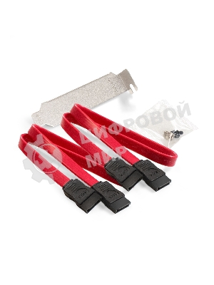 Контроллер ExeGate EXE-516v2 (PCI-E x1 v2.0, SATA3 6Gb/s, 6 int, ASMedia Chipset ASM1166)