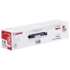 Картридж лазерный Canon Cartridge 729M (4368B002) пурпурный (1000 стр.) для Canon i-Sensys LBP-7010C/7018C
