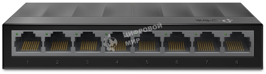 Коммутатор TP-Link LS1008G (L2) 8x1Гбит/с неуправляемый
