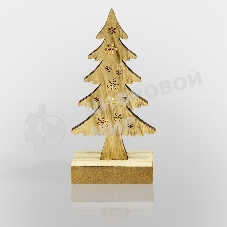 Деревянная фигурка Neon-night с подсветкой 