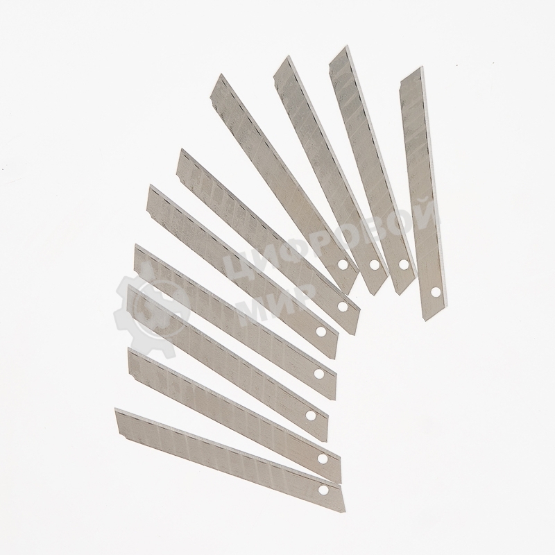 Сегментированное лезвие Rexant 9 мм 10 шт.