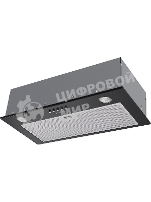 Вытяжка встраиваемая Maunfeld Crosby Singl 60 черный, 60 см, 850 куб. м/ч, 48 дБ
