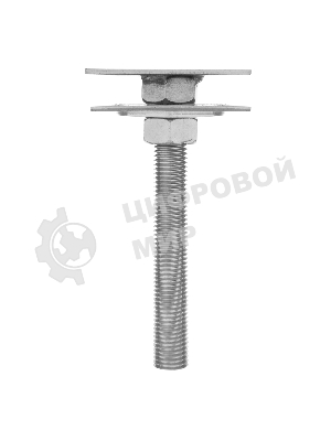 Анкер Сибртех, регулируемый по высоте, ARH(100)-24, цинк