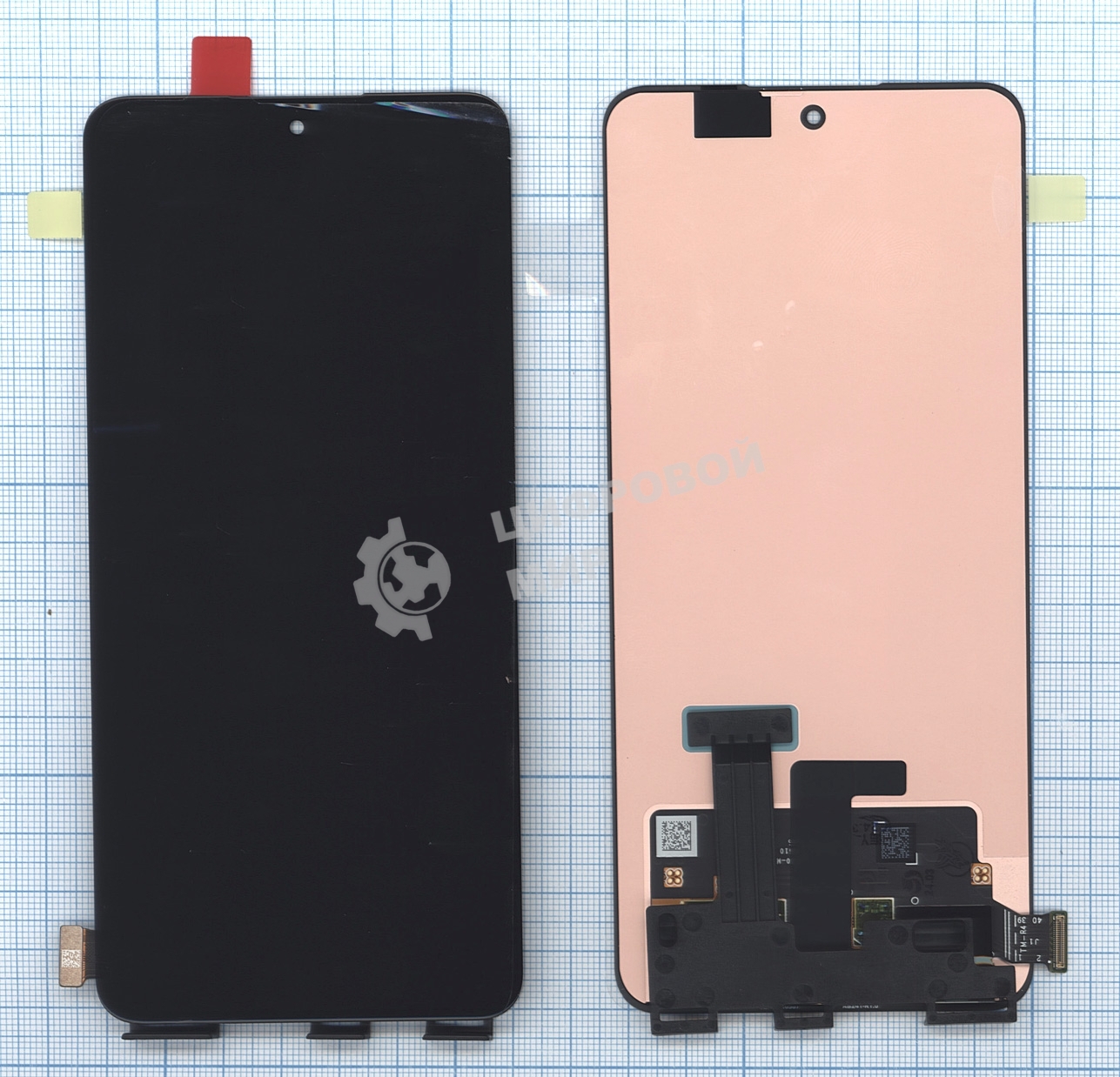 Дисплей для OnePlus 10T в сборе с тачскрином черный orig lcd