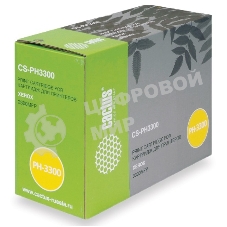 Картридж лазерный Cactus CS-PH3300 (106R01412) черный (8000 стр.) для Xerox Phaser 3300 MFP X