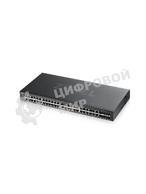 Коммутатор Zyxel GS1920-48v2 Hybrid Smart switch Zyxel Nebula Flex, 44xGE, 4xCombo (SFP/RJ-45), 2xSFP, Standalone/cloud management