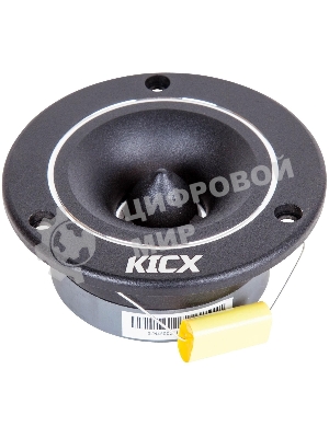 Колонки автомобильные Kicx DTC 36 ver.2 (без решетки) 80Вт 103дБ 4Ом 7.2 см (3 дюйм) (ком.: 2кол.) твитер однополосные