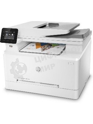 МФУ лазерное HP Color LaserJet Pro M283fdw (7KW75A), A4, цветной, печ. до 21 стр/мин., скан. до 26 стр/мин. (ч/б) 22 стр/мин. (цвет), 600 x 600 dpi (печать) 300x300dpi (скан), USB, RJ-45, Wi-Fi, Air Print, Mopria