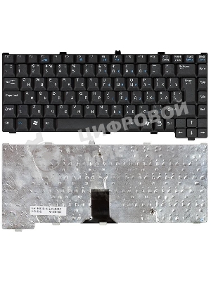 Клавиатура для ноутбука Fujitsu-Siemens Amilo M7440 M7440G M6100 черная