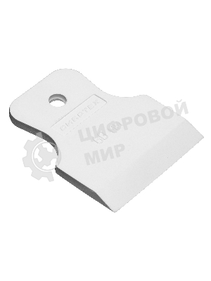 Шпатель Сибртех белая резина, 60 мм