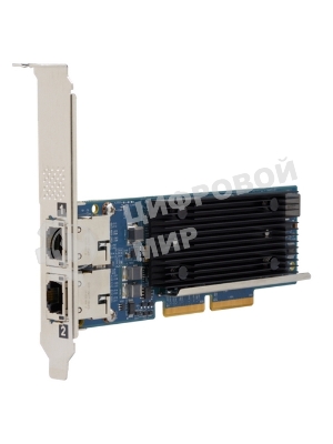 Сетевой контроллер Broadcom NetXtreme P210tp (BCM957416A4160C) SGL NX-E Dual-Port 10GBase-T RJ-45 Ethernet Adapter