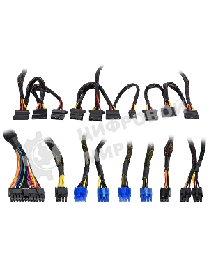 Блок питания ExeGate 650PPX RTL (EX259612RUS-S), 650Вт, 140мм, черный