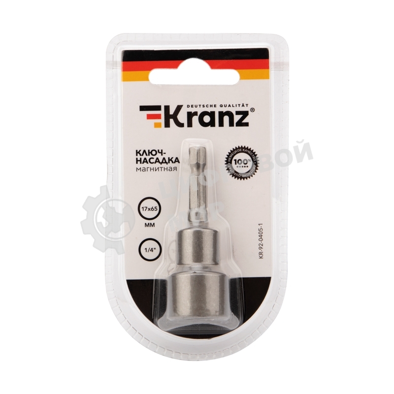 Ключ-насадка магнитная Kranz 1/4