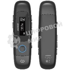 Плеер Flash Digma U4 8Gb черный/0.91