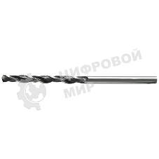 Сверло по металлу Сибртех, 4,0 мм, быстрорежущая сталь, 10 шт. цилиндрический хвостовик