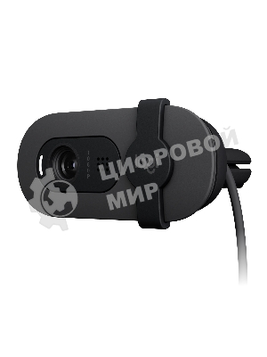 Веб-камера Logitech Webcam Brio 100, 1920x1080, GRAPHITE, защитная шторка