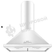 Вытяжка каминная Gefest ВО 1502 белый, 50 см, 600 куб. м/ч, 81 дБ
