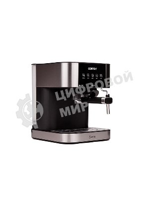 Кофеварка рожковая Centek CT-1164 серебристый, исп. кофе - молотый, 1.5 л, 1150 Вт, 15 бар