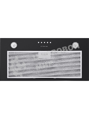 Вытяжка встраиваемая Maunfeld Crosby Singl 60 черный, 60 см, 850 куб. м/ч, 48 дБ