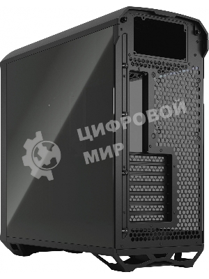Компьютерный корпус Fractal Design Torrent Black TG Light Tint/E-ATX, TG, 2x3.5, 4x2.5, 7xPCI, 1xUSB-C, 2xUSB3.0/2x180mm, 3x140mm fans inc./FD-C-TOR1A-01