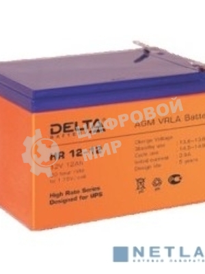 Батарея для ИБП Delta HR 12-12 (12V, 12Ah)