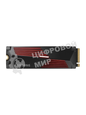 Накопитель SSD Samsung 990 Pro 4Tb, PCIe 4.0 x4, M.2 2280, NVMe, R/W 7450/6900, с радиатором