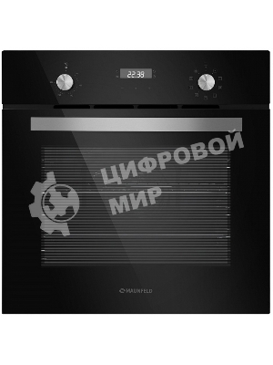 Духовой шкаф электрический Maunfeld EOEM.589B черный/серебристый, встраиваемый