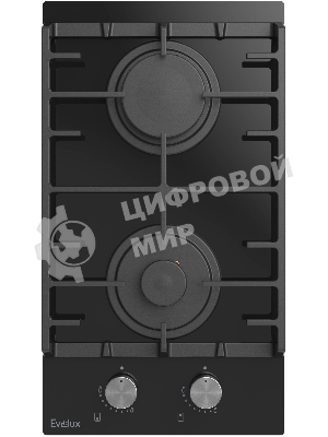 Варочная панель газовая Evelux HEG 300 BG