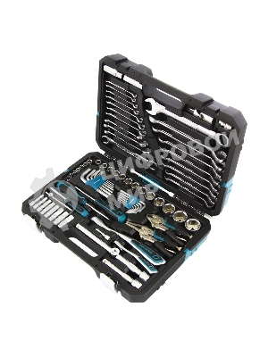 Набор инструментов Gross 14148 78 пред., 120 зубьев, CrV, 1/4, 1/2