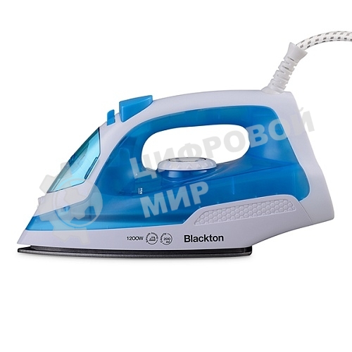Утюг Blackton Bt SI2112 белый/синий, 2200 Вт, 20 г/мин, 100 г/мин, 230 мл
