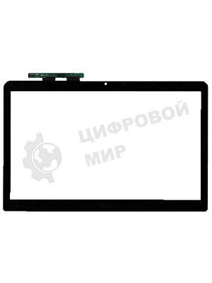 Сенсорное стекло (тачскрин) для Dell 5365S PCB-1 REV:2 черный