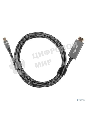 Кабель miniDisplayPort M-> HDMI M 4K@60Hz 1.8m Telecom,оплетка (TA562M-1.8M)