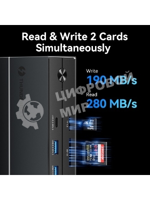 Мультифункциональная док-станция Vention USB Type C 14 в 1 с поддержкой Thunderbolt 4