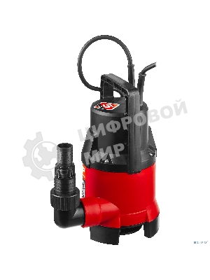 Насос ЗУБР НПГ-М1-400 мастер м1 погружной дренажный для грязной воды d частиц до 35мм 400Вт 125л/м