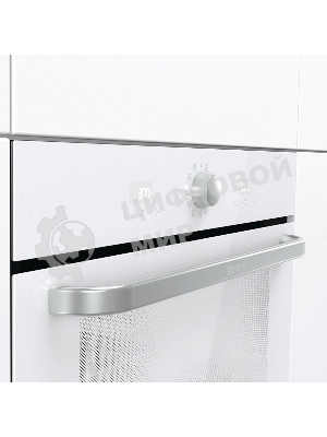 Духовой шкаф Gorenje BOS6737SYW, 77л, дверца с 2 стеклами, белый