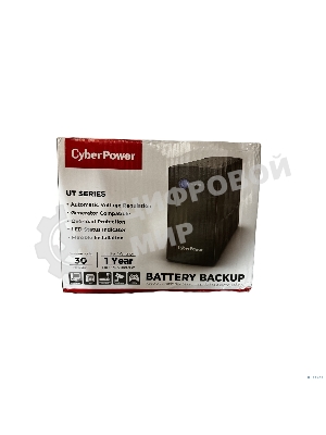 Источник бесперебойного питания CyberPower Line-Interactive UTC850E 850VA/425W (2 EURO)