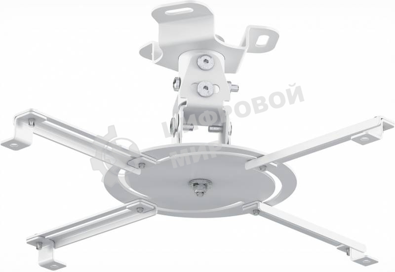 Кронштейн для проектора Holder PR-103-W белый макс.20кг потолочный поворот и наклон