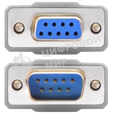 Greenconnect Удлинитель 1.8m COM RS-232 порта GCR- DB9CM2F-1.8m 9M AM/9F AF, пакет Greenconnect Удлинитель 1.8m COM RS-232 порта GCR- DB9CM2F-1.8m 9M AM/9F AF, пакет